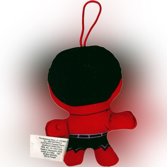 CAPTAIN AMERICA MARVEL STUDIOS BRAVE NEW WORLD RED HULK MCDONALDS HAPPY MEAL TOY - Picture 3 of 9